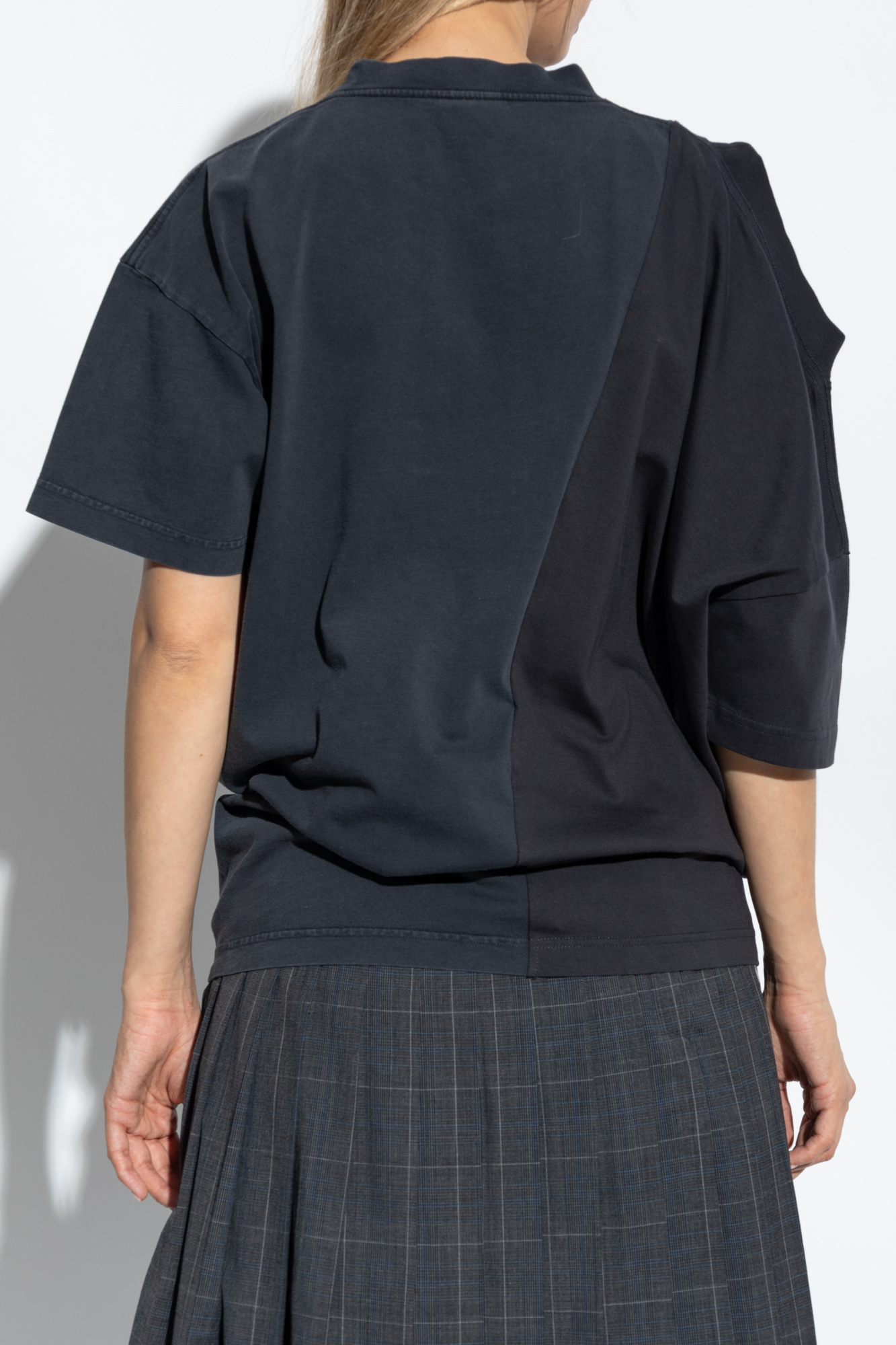 Tシャツ・カットソー BALENCIAGA FW25 WORKWEAR OVERSHIRT (839085 TRP15 1400) Men's Workwear Overshirt in Light Grey | Balenciaga US